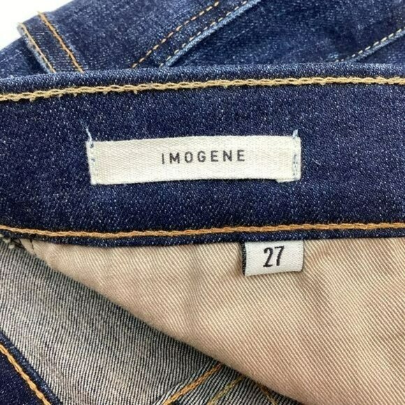 Imogene + Willie Womens High Rise Jeans Size 27 Dark Wash Denim Casual Style - Picture 8 of 11